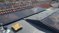17 zonnepanelen Solaredge Das Solar Esdec Flatfix R van de weerd Elektrotechniek